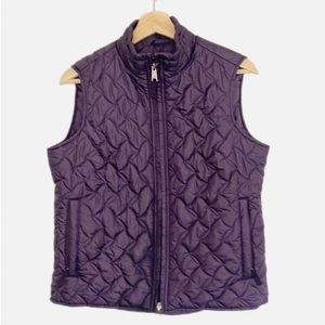 Royal Robbins Purple Quilted Vest